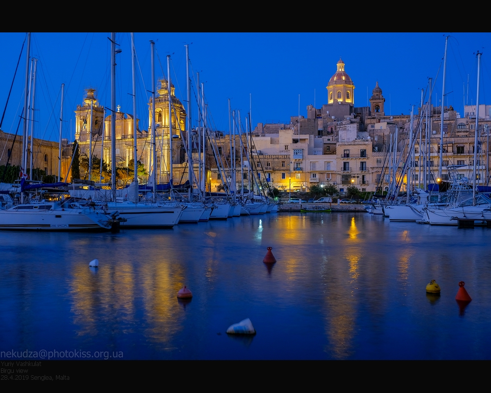 Вид з Сенглеї на Біргу, Мальта
