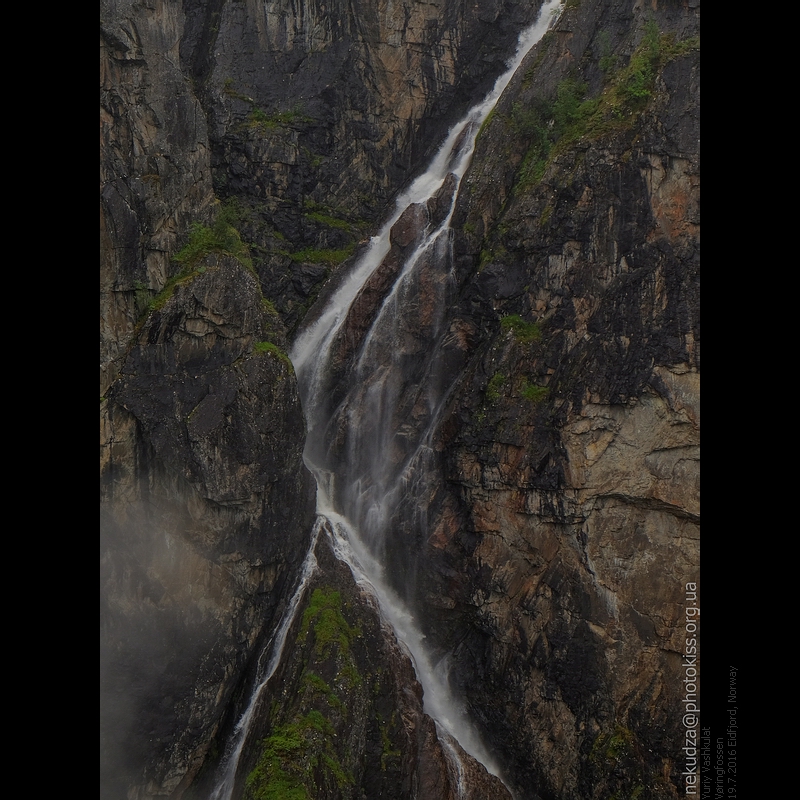 Водопады в Норвегии. Вёрингфоссен