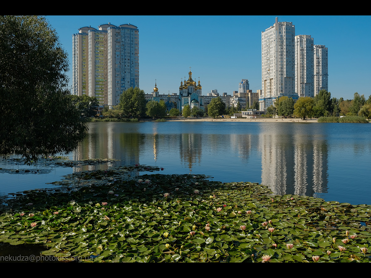 Панорама озера Тельбін